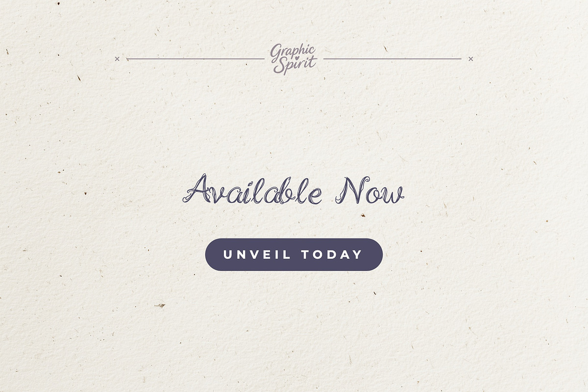 Unveiled Diary Decorative Font, a Handwritten Font by Graphic Spirit (Photo 8 of 8)