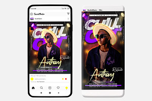 Chill Out Night – Instagram Banner