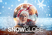 Christmas Snow Globe Mockup Template, a Product Mockup by DesignerCandies (Thumbnail 1 of 5)