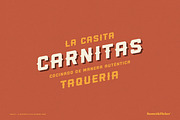 Zacca - A Western Shadow Font, a Sans Serif Font by Komet & Flicker (Thumbnail 9 of 13)