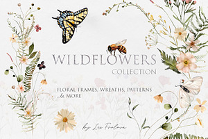 Wildflowers Watercolor Collection