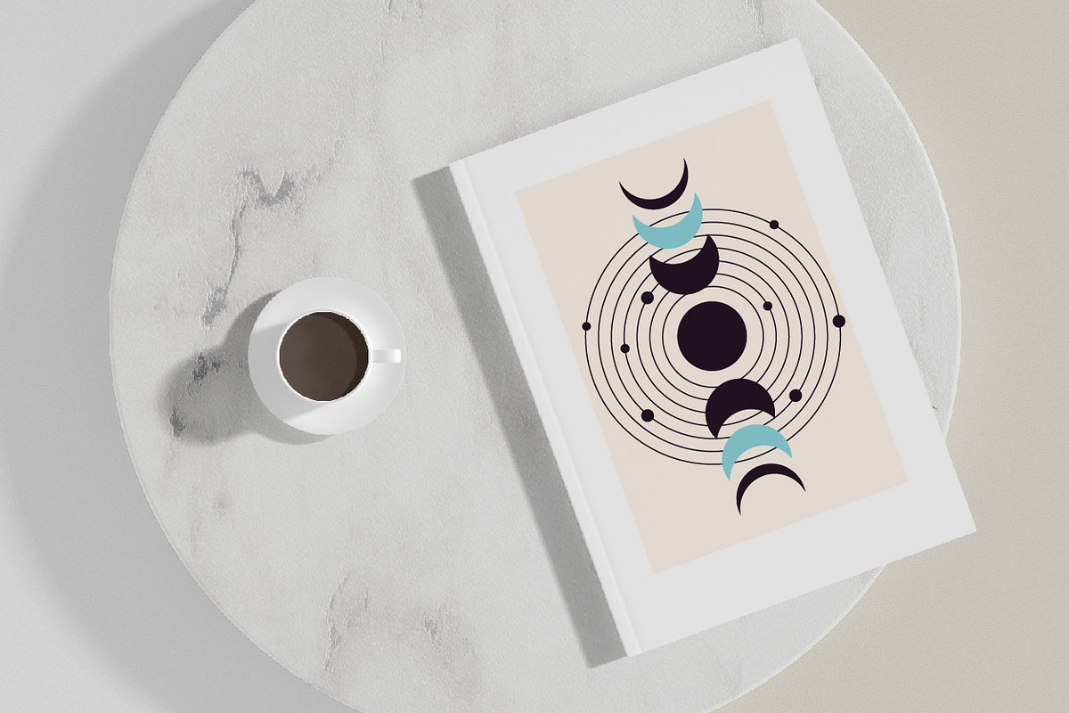 Minimalist Boho Mystic Poster Set, a Pattern Graphic by Imaginary Party (Photo 2 of 5)