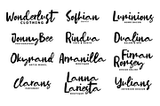 Stylleda - Handwritten Font, a Script Font by tebaltipislab (Thumbnail 9 of 11)