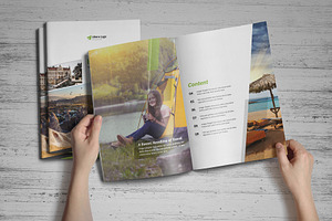 Holiday Travel Brochure Design V4