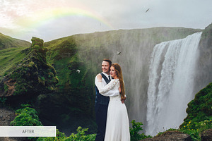 Rainbow Overlays Photoshop