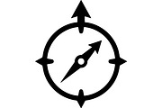 Compass & Navigation Vector Icons, a Technology Illustration by abu67222 (Thumbnail 3 of 13)