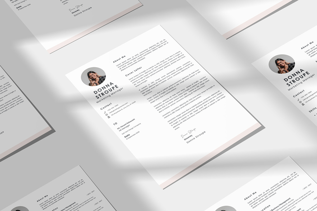 Resume/CV preview 4