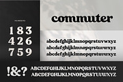commuter - modern serif font, a Script Font by NendesKombet Studio (Thumbnail 8 of 9)