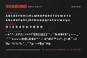 Sharung, a Sans Serif Font by twinstd (Thumbnail 10 of 13)