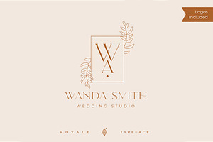 Royale Luxurious Typeface LOGOS