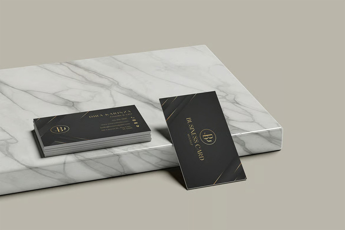 Business Card Mockups, an Advertising Mockup by zpackcreative (Photo 6 of 7)