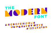 Modern Minimal Alphabet Fonts, a Graphic by Pro_Vector (Thumbnail 1 of 2)