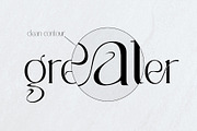 Fountainhead- extra light & regular, a Serif Font by Innire (Thumbnail 2 of 7)