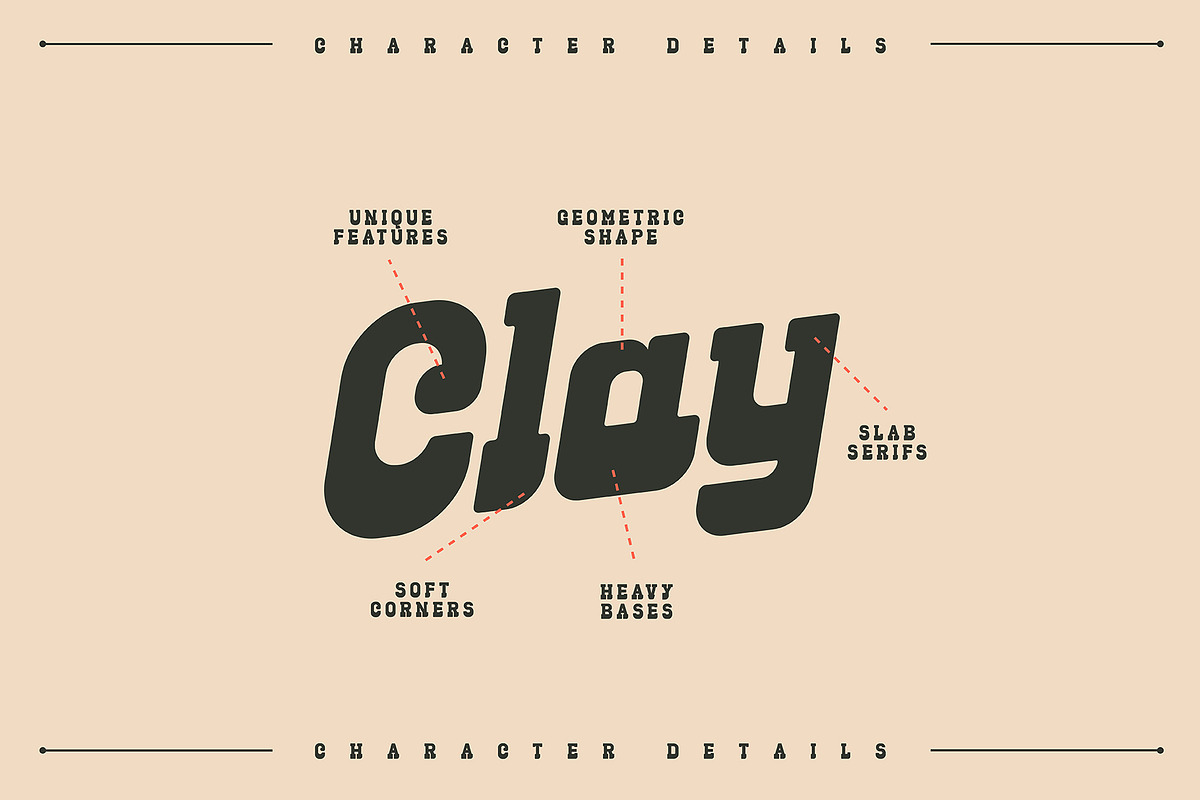 Yermo - A Laid Back Geo-Slab Font preview 4