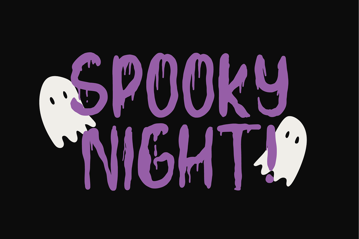 Skeleton Blood - Halloween Font, a Handwritten Font by Berdansabersama (Photo 3 of 7)