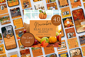 NOVEMBER REAL ESTATE SOCIAL POSTS