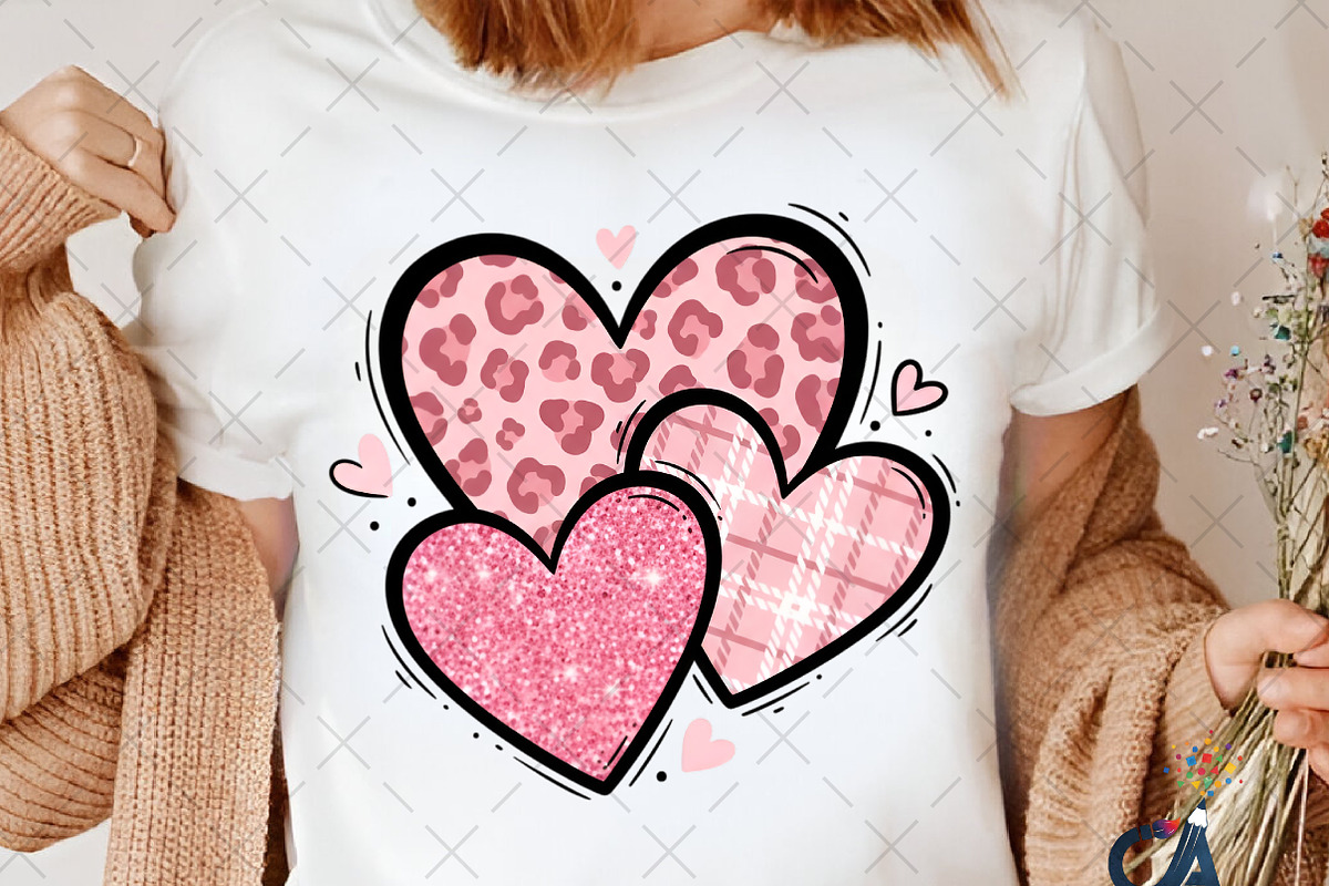 Valentine's Day Hearts Png, an Illustration by Creative Art (Photo 3 of 6)
