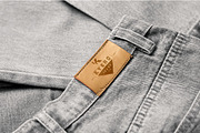 7 Apparel Jeans Labels Logo Mockup, a Bottom Mockup by Assyat (Thumbnail 9 of 16)