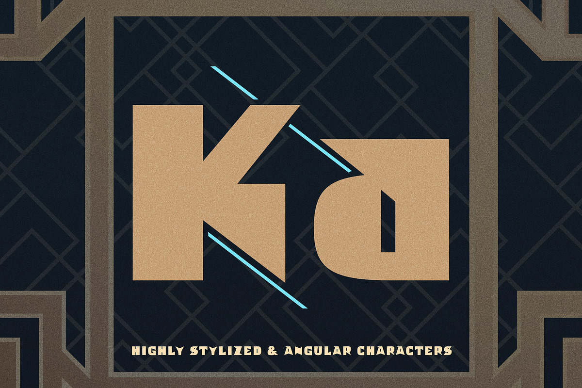 Executa - Bold Art Deco + Freebies, a Sans Serif Font by Parker Creative (Photo 2 of 12)