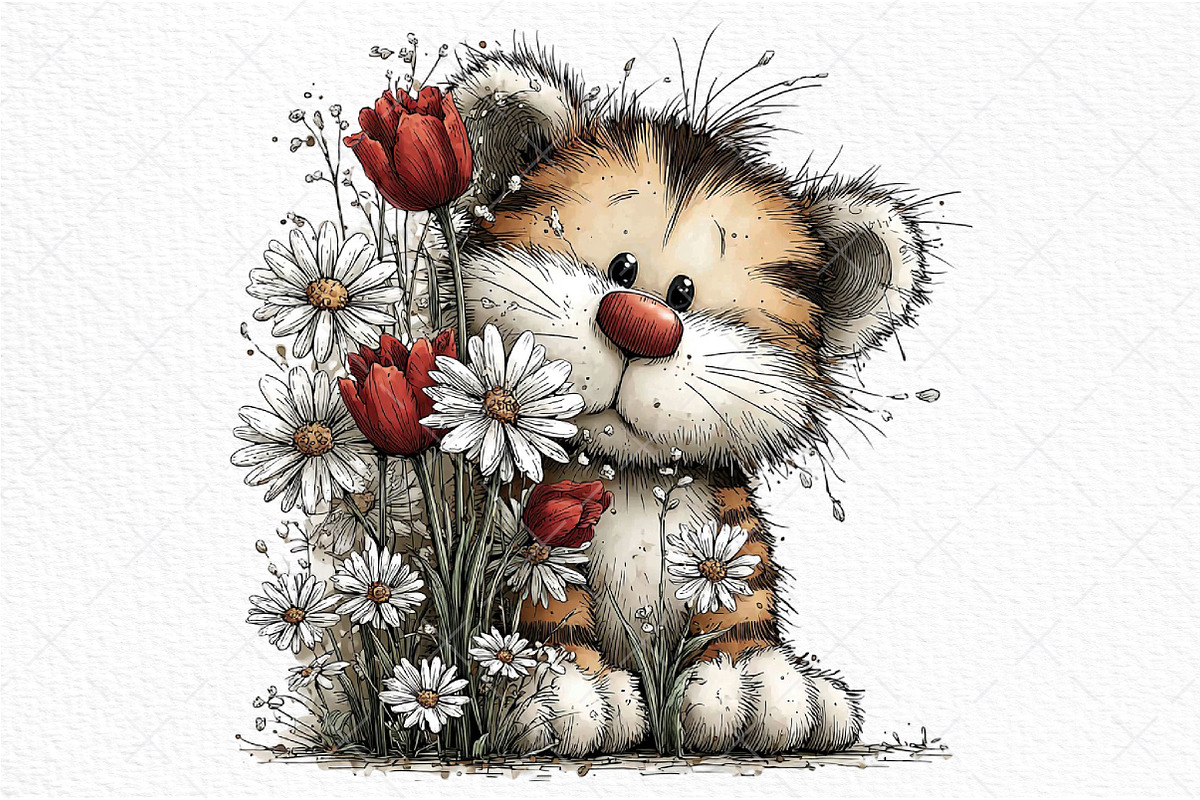 Spring Animal Clipart Png, an Illustration by Craft Nest (Photo 8 of 10)