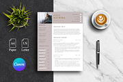 Clean Resume Template Pack | Canva, a Resume Template by Lux Resume (Thumbnail 1 of 9)