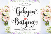 Gheysha, a Script Font by IM Studio (Thumbnail 2 of 10)