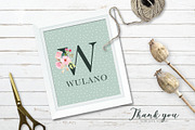 Pink Delight - Watercolor Clipart, a Decorative Illustration by wulano (Thumbnail 7 of 7)