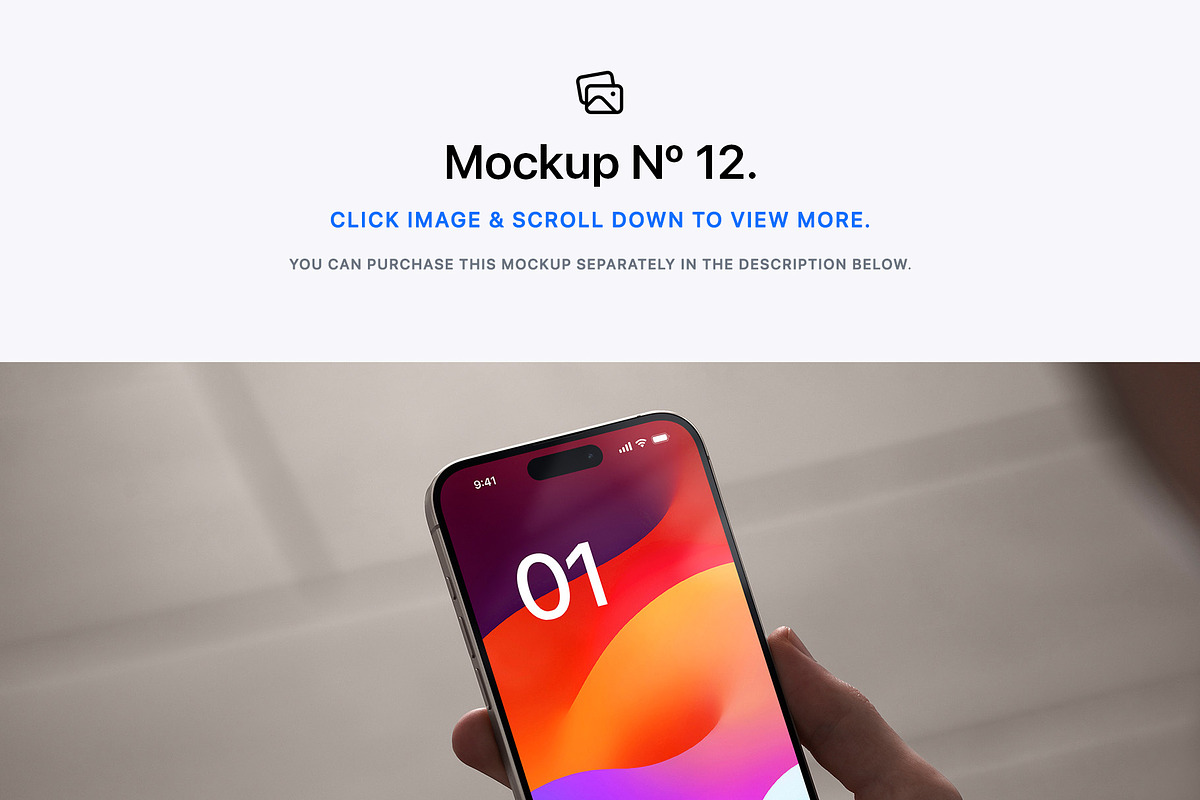 15 Phone 15 Pro In Hand Mockups, an iPhone Mockup by Asylab (Photo 22 of 26)