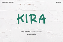 Kira - Handwritten Font