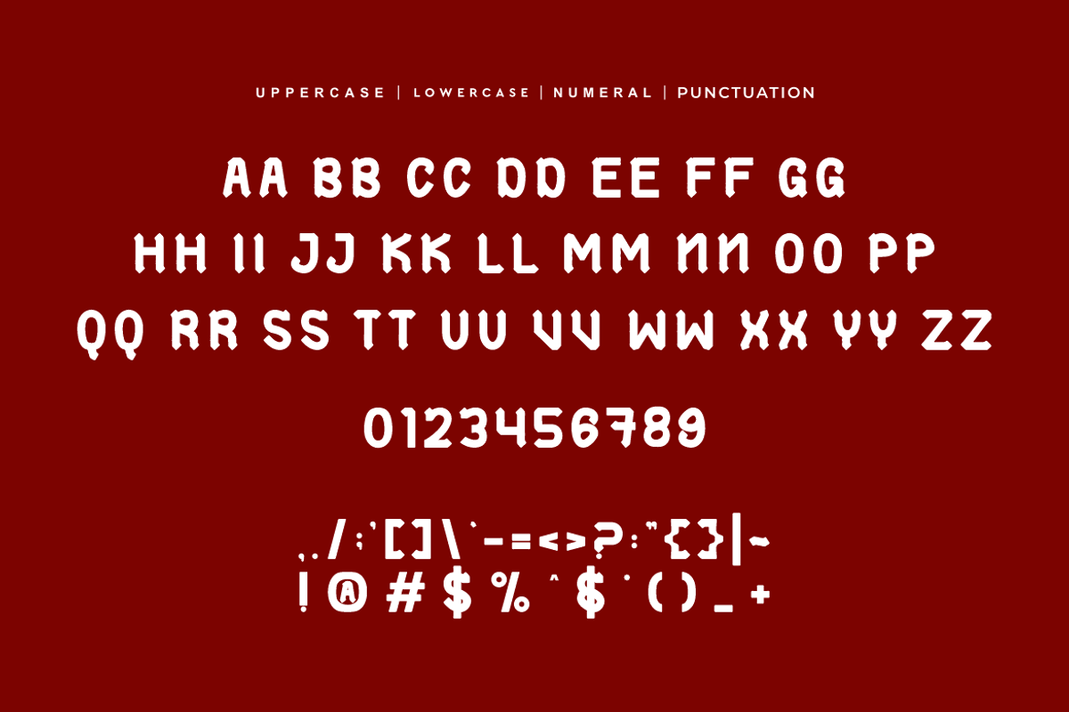 Jomsta - Rounded Font, a Sans Serif Font by QR Design Studio (Photo 6 of 7)