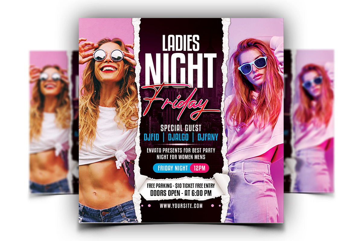 Night Club Flyer, a Flyer Template by AfzaalGraphics (Photo 1 of 2)