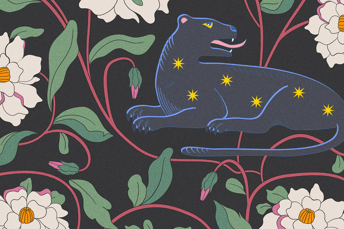 Medieval Floral Seamless Pattern, a Pattern Graphic by likorbut (Photo 12 of 13)