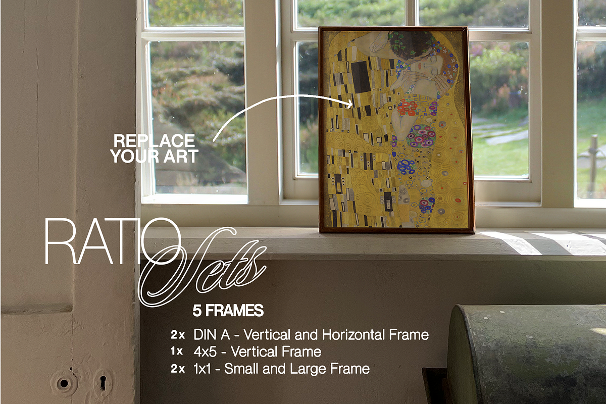 5 Frame Mockups Countryside View, an Advertising Mockup by WasMockups (Photo 5 of 7)