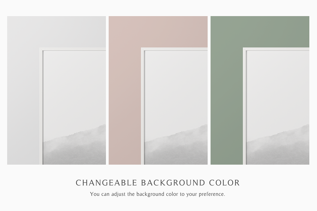4x5 Portrait Frame Mockup Bundle, a Household Mockup by Lelu Art Design (Photo 9 of 11)