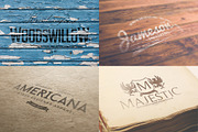 Vintage Logo Mock-ups, a Product Mockup by Graphicdome (Thumbnail 4 of 5)