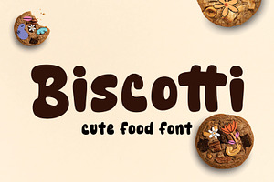 Biscotti - Food Brand Identity Font, a Handwritten Font by Mozatype