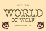 CS Mexico Stitched, a Serif Font by Craft Supply Co. (Thumbnail 4 of 8)