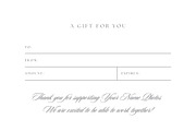 Canva Gift Card Template, a Stationery Template by roselindoco (Thumbnail 2 of 2)