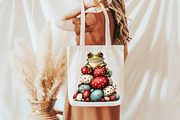 Whimsical Easter Frogs Clipart, an Illustration by designcity5 (Thumbnail 4 of 5)