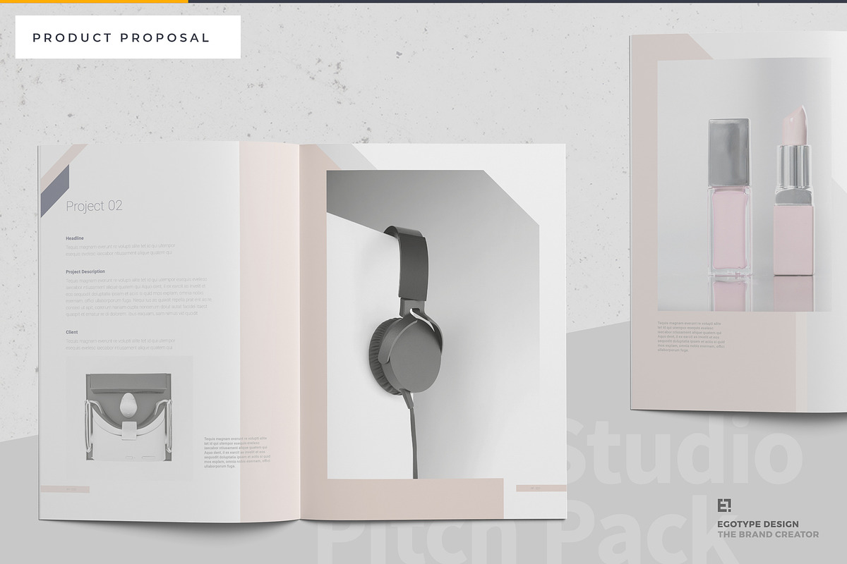 Calm Proposal, a Brochure Template by Egotype (Photo 8 of 25)
