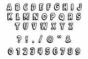 The Monkey, a Handwritten Font by Fourteen Letter (Thumbnail 6 of 7)