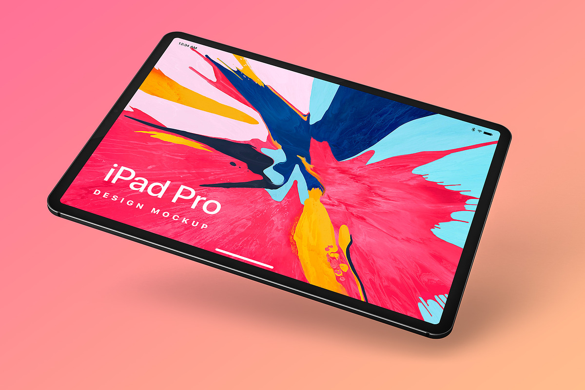 iPad Pro Design Mockup, an iPad Mockup by illustrated (Photo 6 of 7)