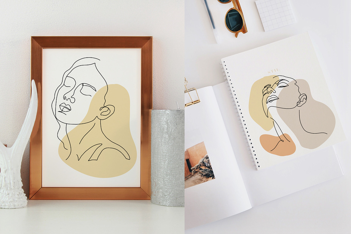 Female Aesthetic One line Drawings, a Graphic by Katrinelly (Photo 2 of 19)