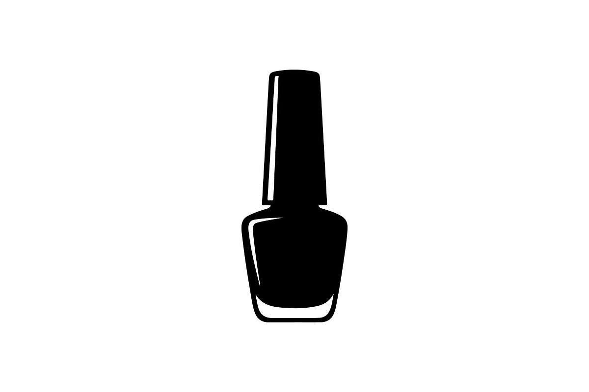 Nail Polish Bottle Silhouettes, an Object Graphic by yasushie (Photo 3 of 14)
