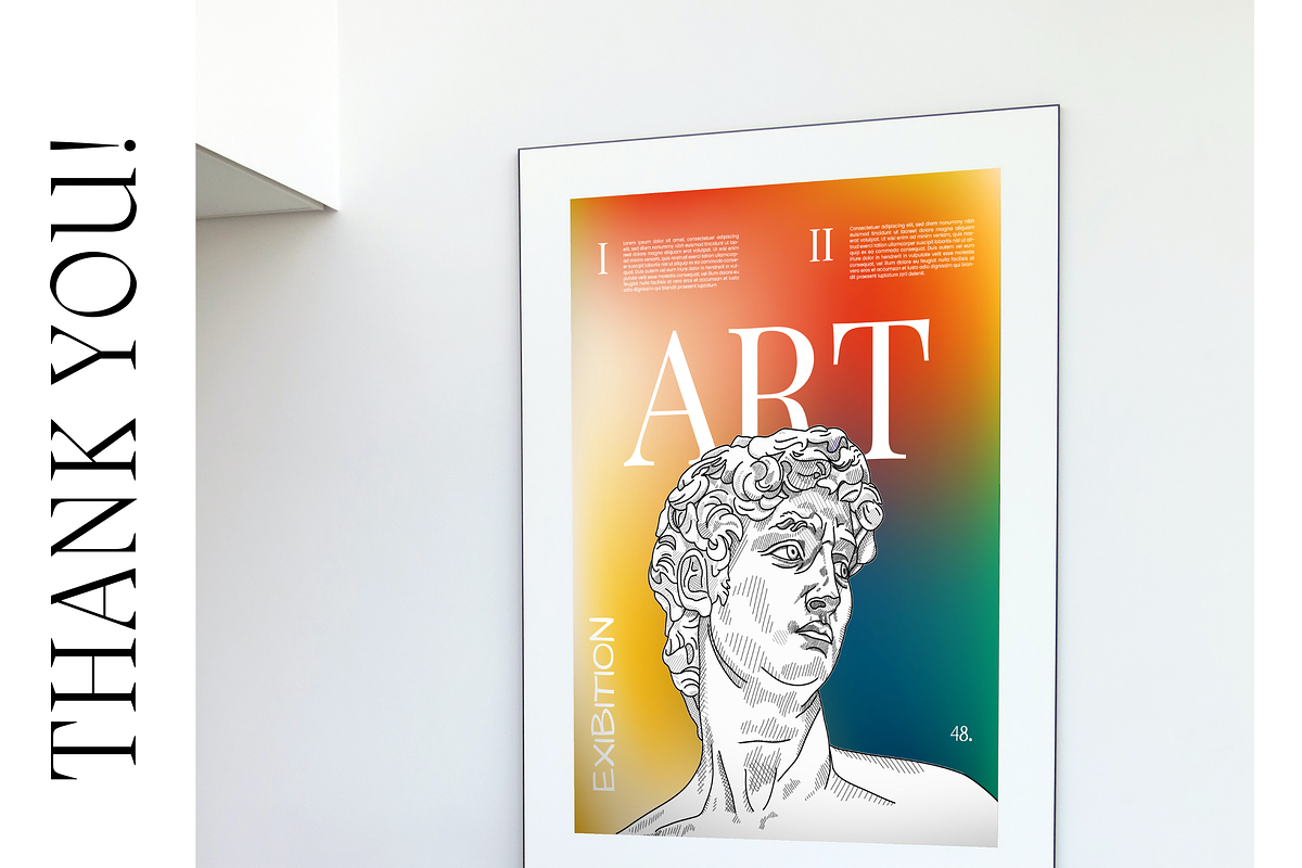 Art of Sculpture. Nostalgia Posters, an Object Graphic by ChristinaDesigns (Photo 9 of 9)