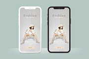 Minimalist iPhone Mockup, an iPhone Mockup by floringheorghe (Thumbnail 1 of 6)