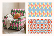 Neo Circus Seamless Pattern, a Pattern Graphic by Firowerk (Thumbnail 4 of 7)