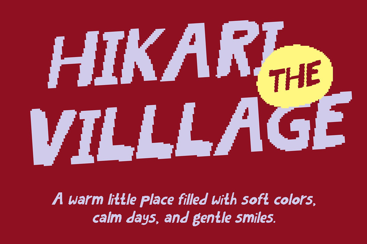 CS Gregory Pixel, a Sans Serif Font by Craft Supply Co. (Photo 3 of 8)