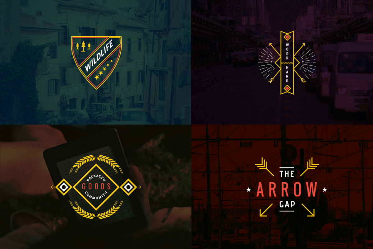 Vintage Logo Templates - vol 5, a Branding & Logo Template by Brazvan (Photo 2 of 4)
