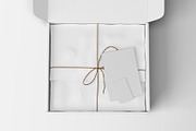Wrapping tissue in Gift Box, a Packaging Mockup by Mocklux (Thumbnail 3 of 3)